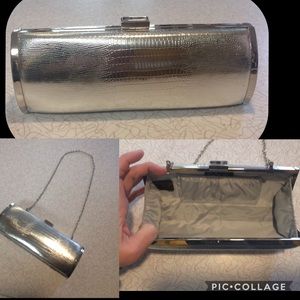 Silver clutch